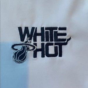 XL Miami Heat short sleeve polo